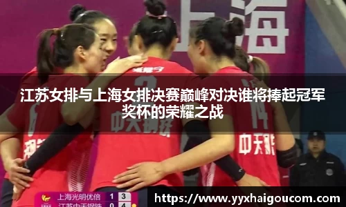 江苏女排与上海女排决赛巅峰对决谁将捧起冠军奖杯的荣耀之战