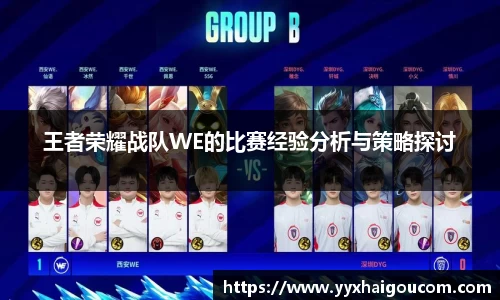 王者荣耀战队WE的比赛经验分析与策略探讨